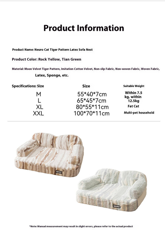 Cama Elevada para Mascotas con Respaldo Acolchado y Forro Térmico - Image 8