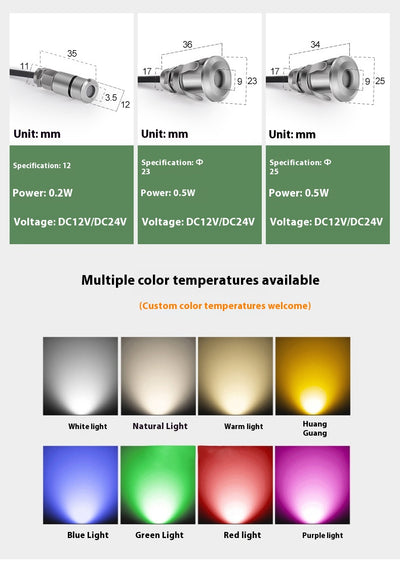 Lámpara LED Respirable para Piso Subterráneo 1W - Luz de Escalera Elegante - Image 18