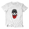 Playera Estampada Panda Manga Corta