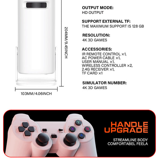 Proyector Gaming 4K Ultra HD - Experiencia Inmersiva Sin Límites - Image 11