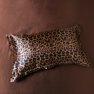 Funda de Almohada en Seda de Hielo Simple para el Hogar - Image 9