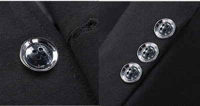 Abrigo Casual Slim Fit de Color Liso para Hombre - Image 9