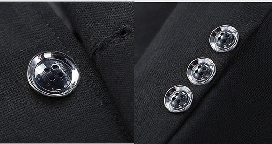 Abrigo Casual Slim Fit de Color Liso para Hombre - Image 9