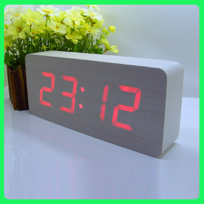 Reloj Despertador de Madera Natural - Image 7