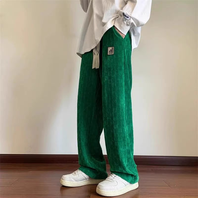 Pantalones Casuales Talla Grande con Patrón Cuadros para Hombre - Image 10