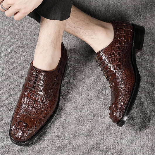 Zapatos Formales de Cuero para Hombre - Confección Artesanal Cómoda - Image 2