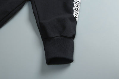 Sudadera con capucha estampado letras para niño - Image 13