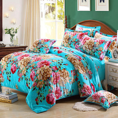 Juego de Cama Mink Dorado de Lujo con Aislamiento Térmico - Image 12