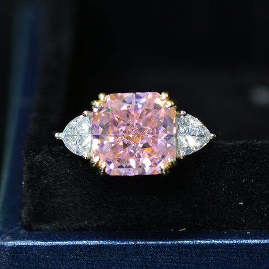 Anillo de Diamante de Carbono Alto para Mujer - Image 2