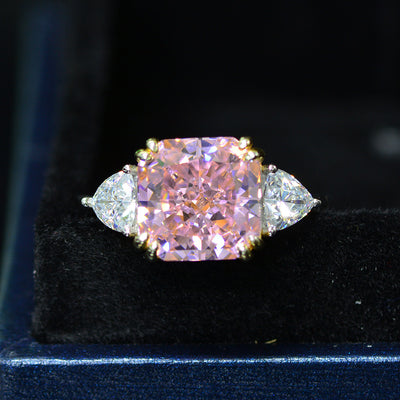 Anillo de Diamante de Carbono Alto para Mujer - Image 2