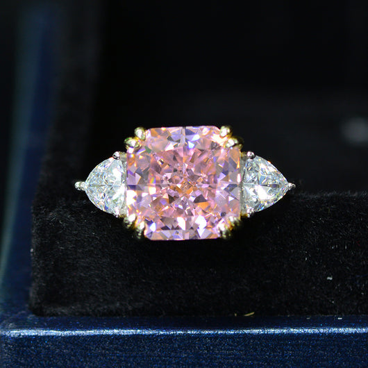 Anillo de Diamante de Carbono Alto para Mujer - Image 2
