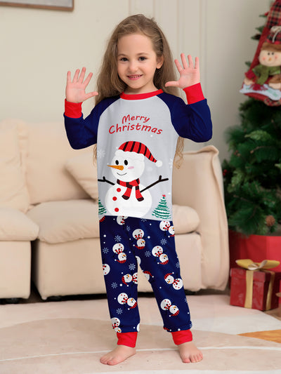 Pijamas Navideños Familiares a Juego con Diseño de Muñeco de Nieve - Image 14