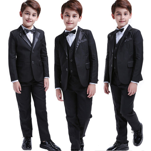 Traje Infantil 5 Piezas Elegante para Niños