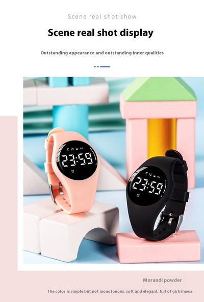 Reloj Deportivo Despertador Vibración Impermeable para Estudiantes - Image 18
