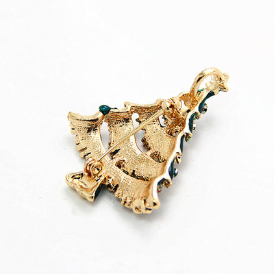 Broche Navideño Árbol de Navidad para Mujer y Niña - Image 25