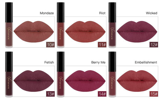 Labial Mate Larga Duración Resistente al Desvanecimiento - Image 33