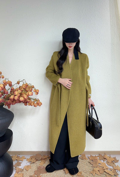 Abrigo Lana Reversible Doble Cara Estilo Coreano - Image 6