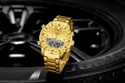 Reloj Luminoso para Hombre con Banda de Acero - Diseño Moderno y Elegante - Image 2