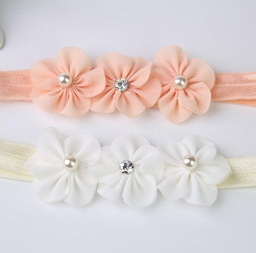 Diadema para bebé con diseño de flores de cerezo - Image 6