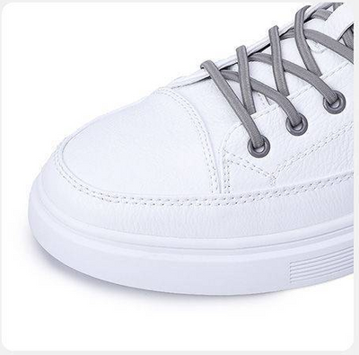 Zapatos Blancos Casuales para Hombre Verano Transpirables - Image 12