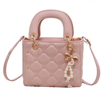 Bolso Bandolera Mujer con Bordado de Diamantes - Cartera de Moda Compacta - Image 8
