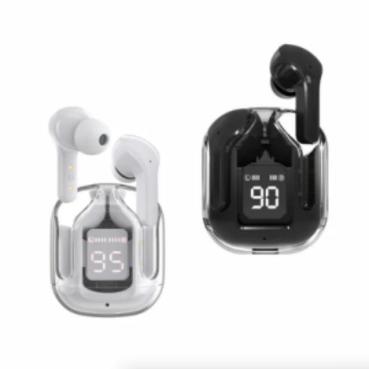 Auriculares Bluetooth True Wireless con Estuche Cápsula Espacial Transparente - Image 15