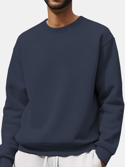 Sudadera de Cuello Redondo en Terciopelo con Manga Larga - Image 30
