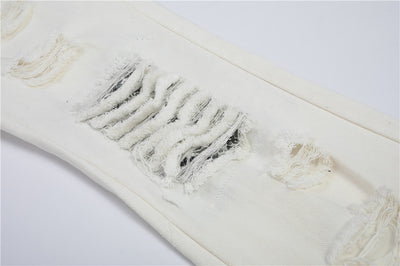 Pantalones Acampanados Holgados con Detalle Deshilachado - Estilo Europeo Casual - Image 12