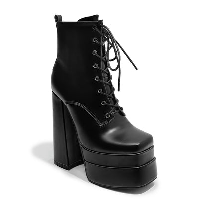 Botas de Tacón Grueso con Suela Reforzada - Estilo Chunky - Image 4