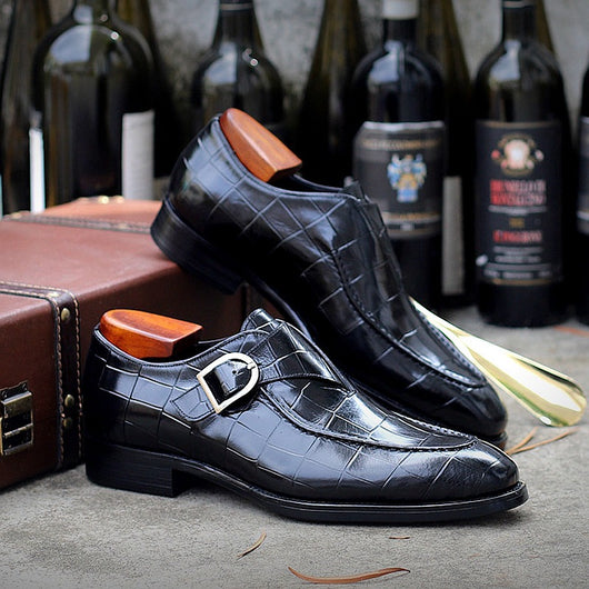 Zapatos Elegantes de Punta Afilada para Hombre - Image 3