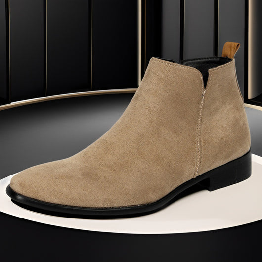 Botas Cortas para Hombre Estilo Europeo Americano - Image 9