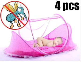 Red Mosquitera Plegable con Cierre de Seguridad para Bebé