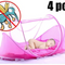 Red Mosquitera Plegable con Cierre de Seguridad para Bebé