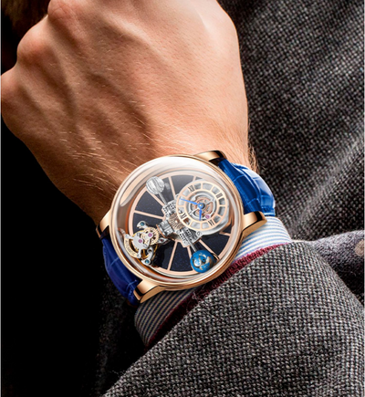 Reloj de Cuarzo para Hombre con Diseño Calado - Image 8
