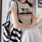 Blusa Estampado Animal Cuello Redondo Manga Corta Ajustada