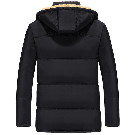 Chaqueta de Invierno Acolchada para Hombre con Forro de Felpa - Image 3