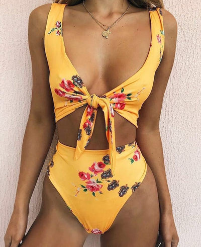 Bikini Reversible con Nudos - Traje de Baño Dos en Uno - Image 18