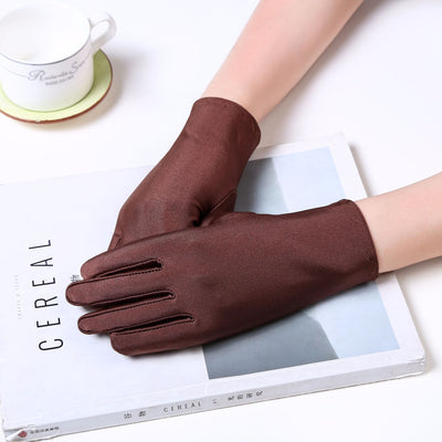 Guantes Dama Perla Estilo Verano - Color Liso Elegante - Image 14