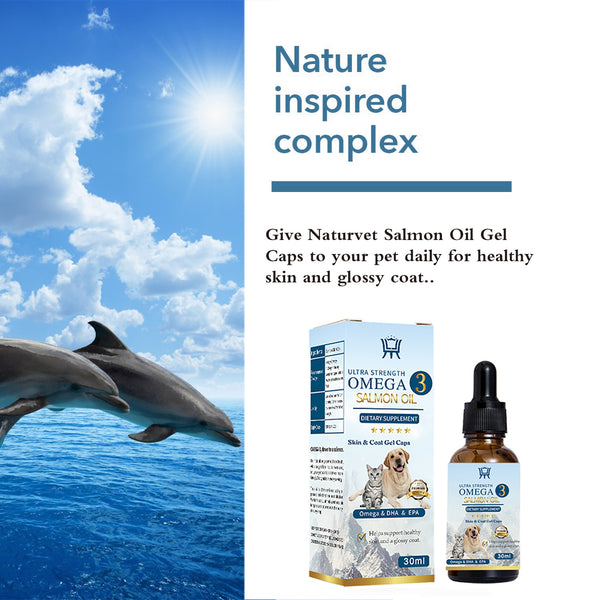 Aceite de Salmón para Mascotas