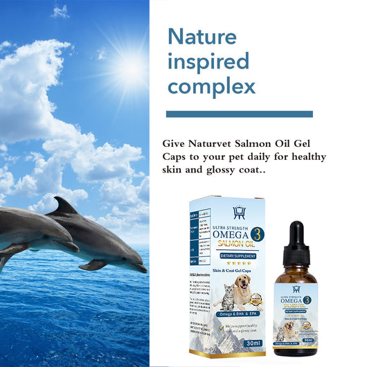 Aceite de Salmón para Mascotas