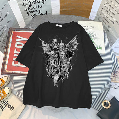 Camiseta Hip Hop Unisex con Estampado Europeo - Image 5
