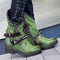 Botas Martin con Tachuelas y Cierre Lateral