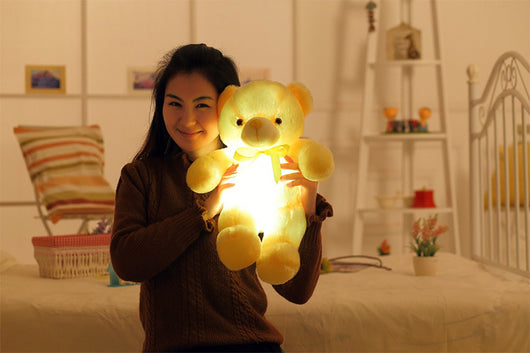Osito de Peluche LED Luminoso Multicolor - Regalo Navideño Interactivo para Niños - Image 16