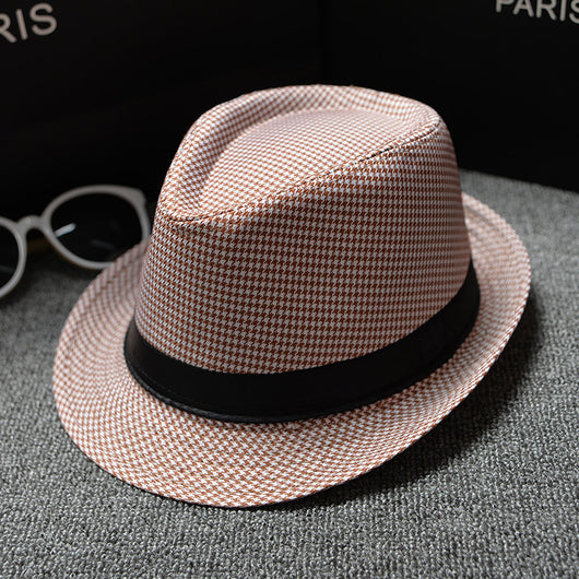 Gorra de Cuadros Houndstooth Clásica para Hombre - Estilo Europeo y Americano - Image 6
