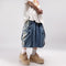 Shorts Denim Cargo Suelto Five Points Casual para Hombre