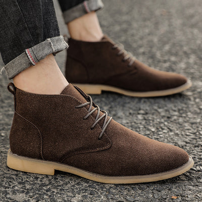 Zapatos y Botas de Negocios Retro Británico para Hombre - Image 15