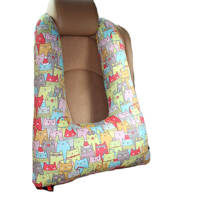 Almohada Multifuncional para Auto - Cojín Acolchado 2 en 1 con Funda Desmontable - Image 14