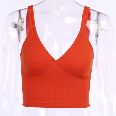 Top Backless con Ribete Interior en Colores Sólidos - Image 17