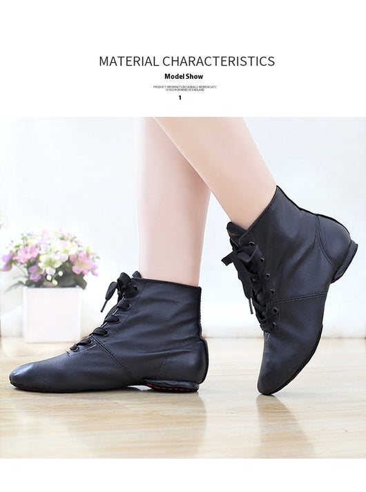 Zapatos de Ballet en Cuero Genuino con Suela Flexible para Danza Moderna - Image 14