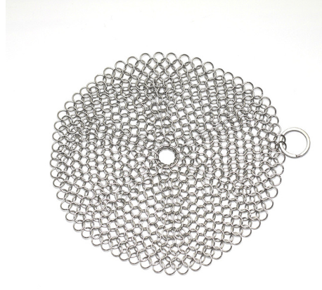 Limpiador de Sartenes de Acero Inoxidable - Malla de Acero para Cocina - Image 3